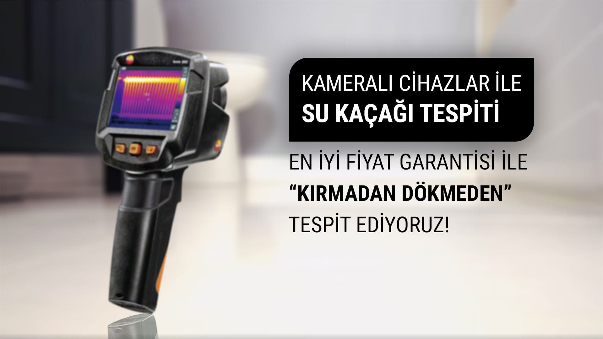 Bigadiç Su Kaçağı Tespiti